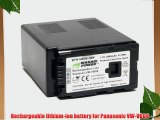 Wasabi Power Battery for Panasonic VW-VBG6 and Panasonic AG-AC7 AG-AC130A AG-AC160A AF100 HMC40