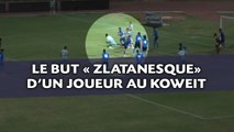 L'aile de pigeon victorieuse «à la Zlatan» d'un joueur au Koweit