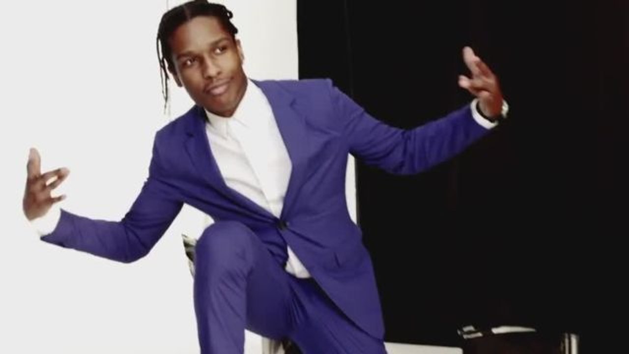 A$AP Rocky Raps Verse Off New Album At.Long.Last.A$AP on Set for GQ