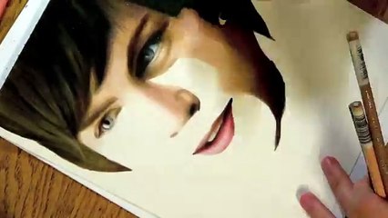 Drawing Logan Lerman