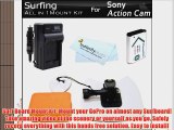 All in 1 Surf Mount Kit For Sony HDRAS100V/W HDR-AS100VR HDR-AS15 HDR-AS30V HDR-MV1 HDR-AS200V