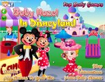 BABY HAZEL  A Disney terre, Disneyland Juego, Disneyland game and cartoon !