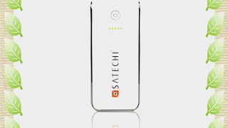 Satechi iCel (WHITE) 5200 mAh (2 amp) Battery Extender Pack and Charger for iPhone 4 3G