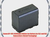 Canon BP-945 4500mAh Lithium Ion Battery for XL2 and GL2 Camcorders (Retail Packaging)