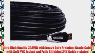 FORSPARK High Speed Ultra HDMI Cable 30ft 24AWG CL3 Rated For In-Wall-Installation HDMI Cable