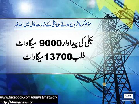 Electricity Shortfall Soars to 4700 MW in Pakistan