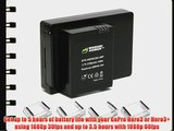 Wasabi Power Extended Battery for GoPro HERO3 HERO3  (with Backdoors)