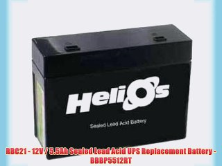 Download Video: RBC21 - 12V / 5.5Ah Sealed Lead Acid UPS Replacement Battery - BBBP5512RT