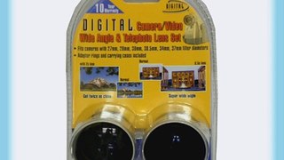 Digital Concepts 37mm TeleandWide Camcorder Lens Kit?(KIT1337)