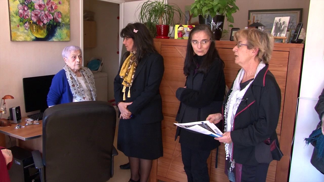 Grenoble CCAS - Visite guidée du logement foyer personnes âgées "Les Alpins"