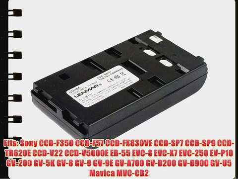 Replacement Battery for Sony works with Sony Handycam CCD-F CCD-FX CCD-S CCD-TR CCD-V CCD-E