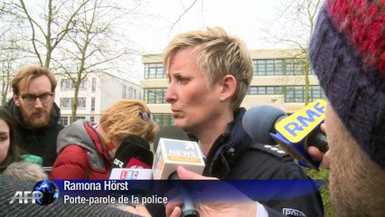 Crash A320: recueillement au lycée d'Haltern