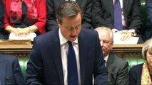 Cameron sends condolences to families of plane crash victims