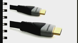 Ivuna Advanced High Speed 5ft / 5 feet HDMI Cable with Ethernet PRO GOLD BLACK (1.4a Version