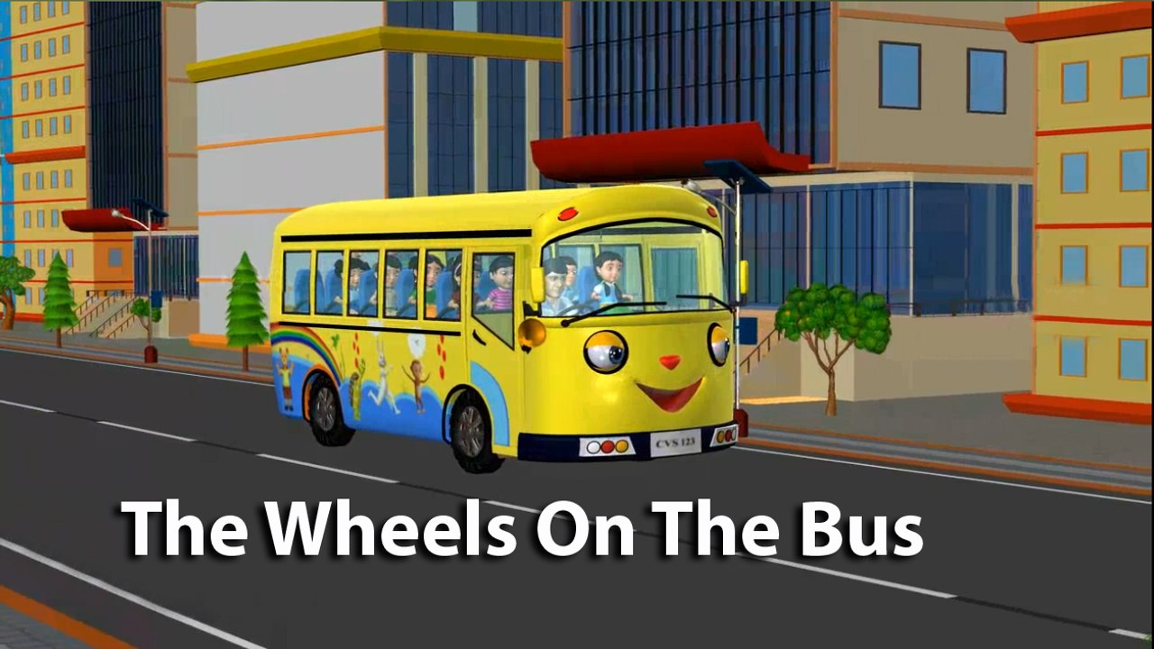 The Wheels on the Bus Part 3 - English for kids