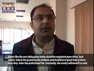 Comments from the Member of Provincial Assembly, Punjab during the workshop in Gujrat