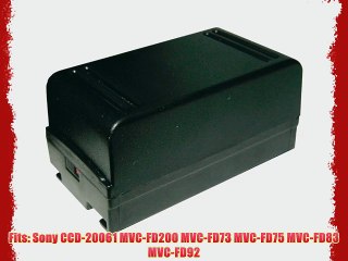 Lenmar Replacement Battery for Sony CCD-20061 MVC-FD200 MVC-FD73 MVC-FD75 MVC-FD83 MVC-FD92