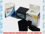 UpStart Battery CGA-D54 CGR-D54 CGA-D54SE/1B Replacement Battery and AC/DC Dual Charger Kit
