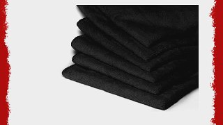 Heininger 5403 GarageMate Black Microfiber Towel (Pack of 40)