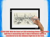 Huion 17.7 Inches (Diagonal) LED Artcraft Tracing Light Pad Light Box with USB cable - L4S