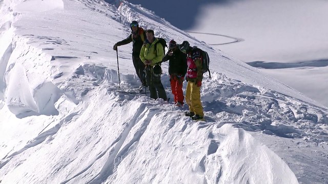 FWT15 - Run of Flo Orley (AUT) Swatch Freeride World Tour 2015 Haines Alaska, USA