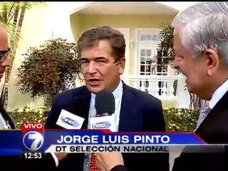 Jorge Luis Pinto: “Me gusta el reto”