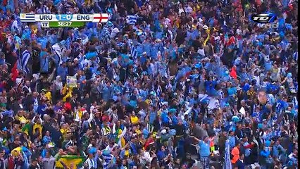 Gol Uruguay 1 - Inglaterra 0