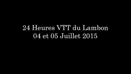 24 Heures VTT du Lambon 2015