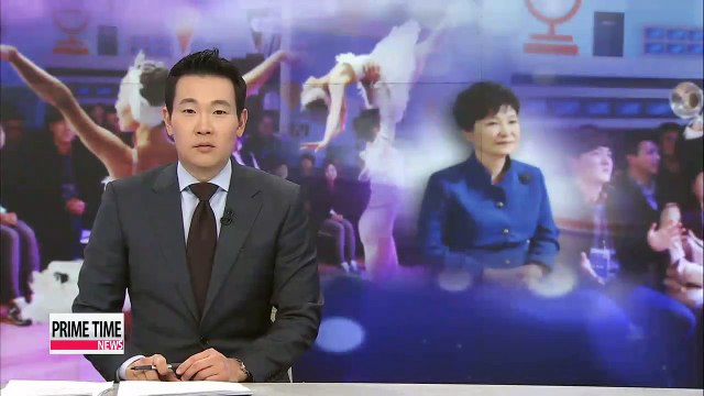 President Park listens to young Korean artists about career concerns