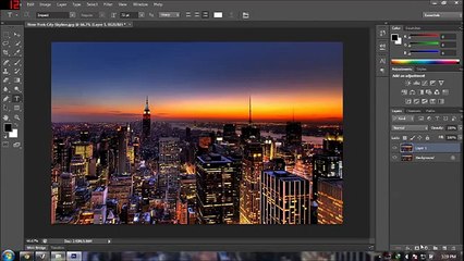 Placing An Image In Text With Photoshop CS6