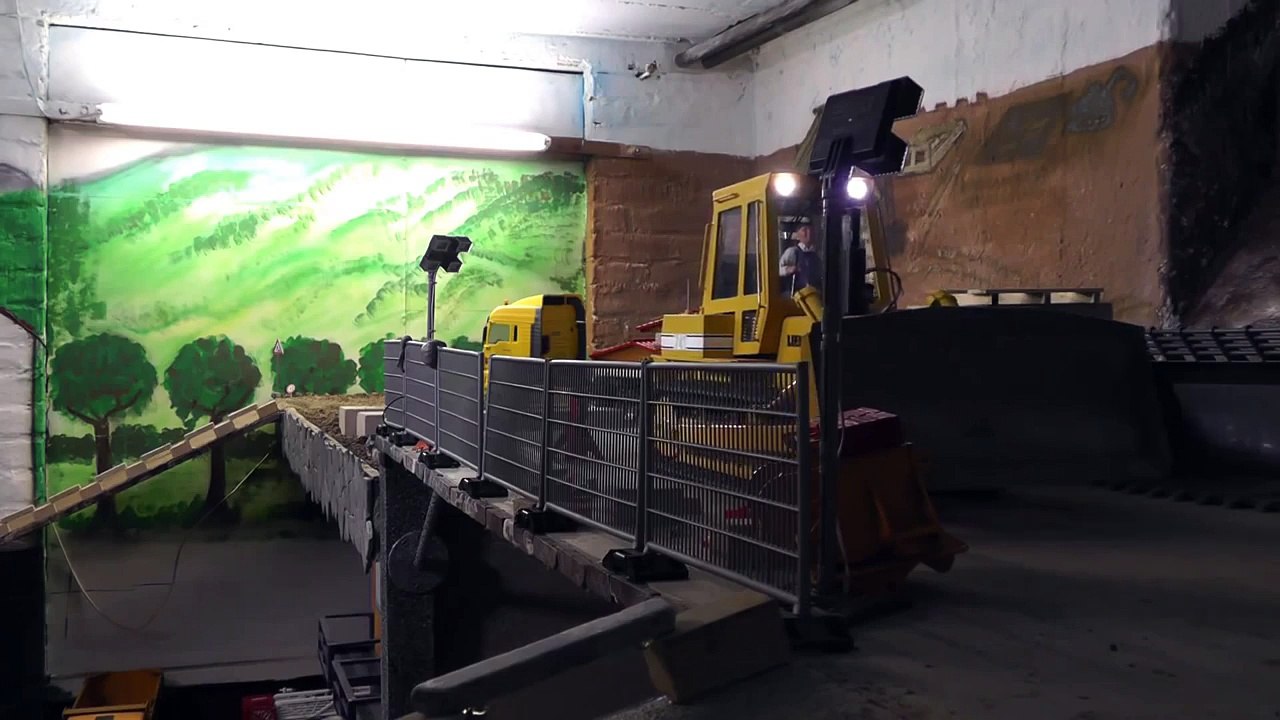 BIG RC CONSTRUCTION SITE, RC WORK DAY ON THE CONSTRUCTION SITZE