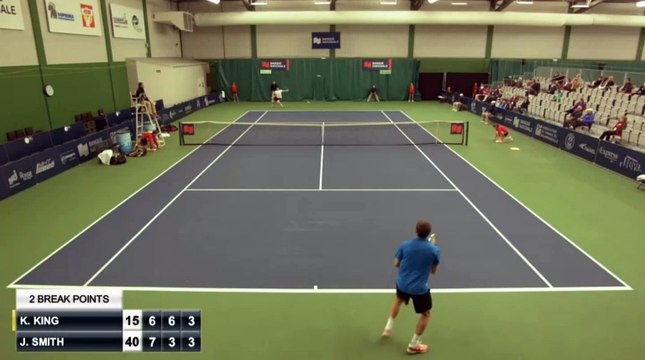 Un échange de 87 coups à Drummondville (Tennis)