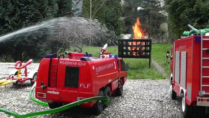 RC BIG FIRE, RC FIREFIGHTERS, GROSSEINSATZ RC FEUERWEHR