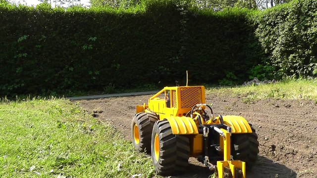 RC CAT 528 TRACTOR, BIG SKIDDER CAT 528 WITH RIPPERS
