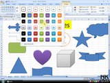 Lesson # 49 The Insert Picture Shapes (Microsoft Office Excel 2007 Tutorials)