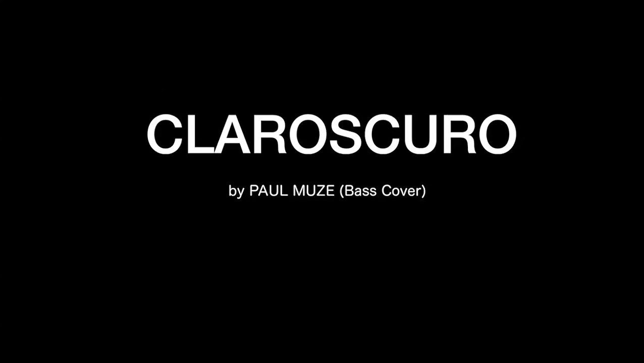 Soda Stereo Claroscuro [Bass Cover]