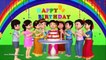 Joyeux anniversaire Animation 3D français comptine pour enfants avec des paroles chansons enfants