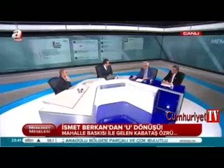 Metiner'den canlı yayında Kabataş çarkı