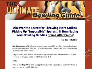 The Ultimate Bowling Guide. Free Software Download