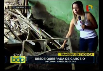 Huaico en Chosica: Mira la magnitud de los daños materiales en las casas