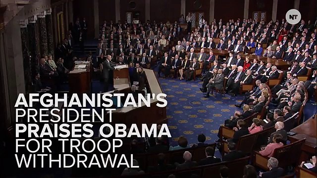 Afghan President Praises Obama For Troop Withdrawal