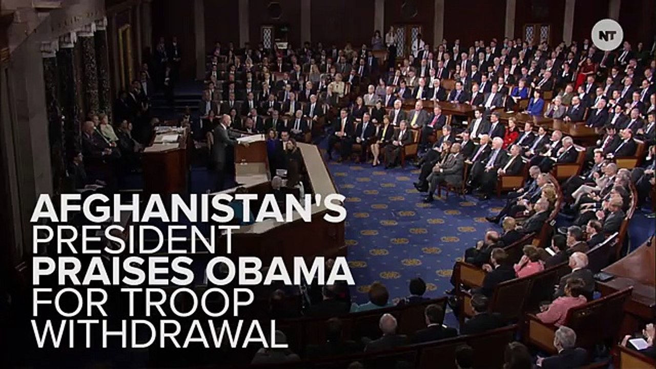Afghan President Praises Obama For Troop Withdrawal