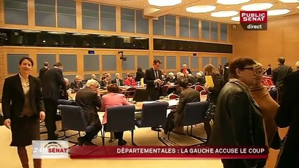 Départementales : La gauche accuse le coup