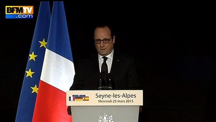 Hollande: "Tout sera mis en oeuvre" pour remettre les corps aux familles