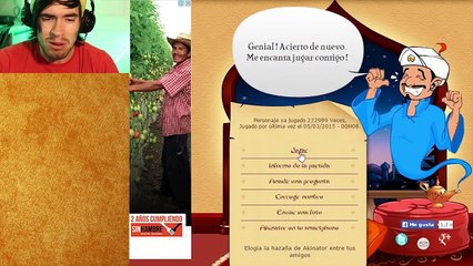 ES UN MALDITO GENIO _ Akinator - JuegaGerman