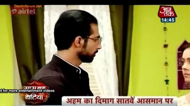 Saathiya Mein Ahem Ki Ungli Ke Tantrums 25th March 2015