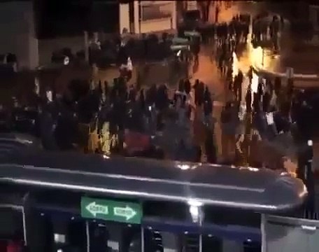 PSG - Dinamo - Hooligans fight 06.11.2012