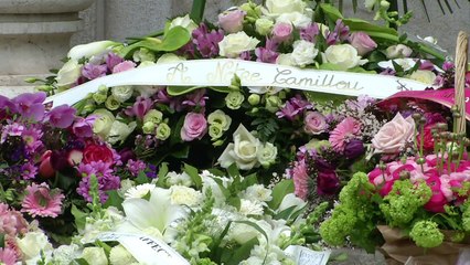 Obsèques de Camille Muffat et d'Alexis Vastine