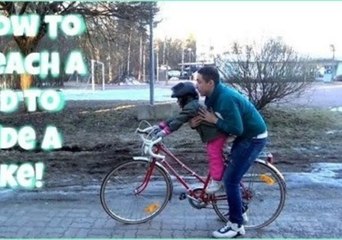 Tough Love Parenting on How to Ride a Bike