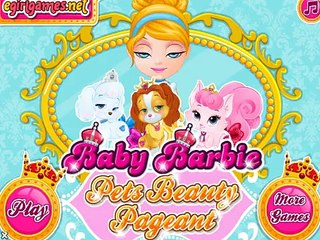 Play Baby Barbie Pets Beauty Pageant game